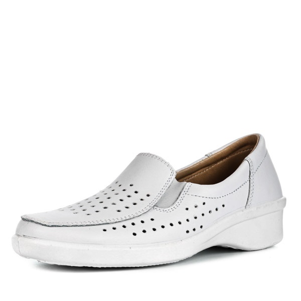 Туфли женские белые 02-16