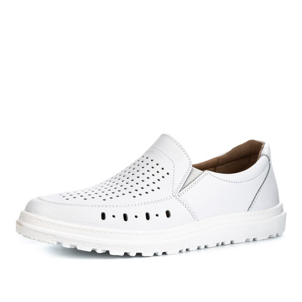 Туфли мужские белые 05-12