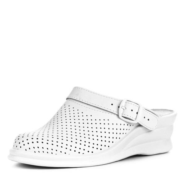 Сабо женские белые 50-01