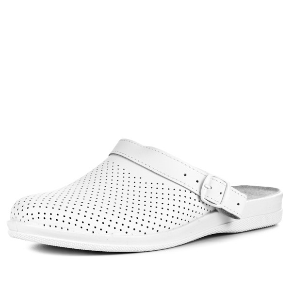 Сабо мужские белые 52-01