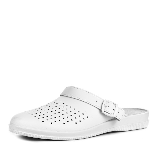 Сабо мужские белые 52-02