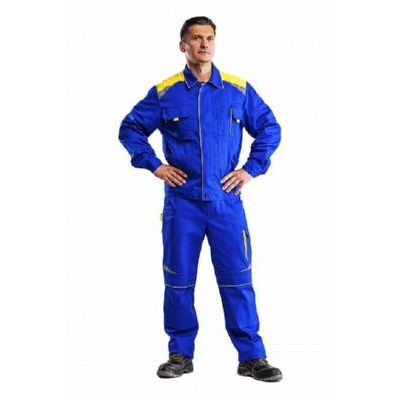 Куртка Алатау васильковый/желтый КУР333