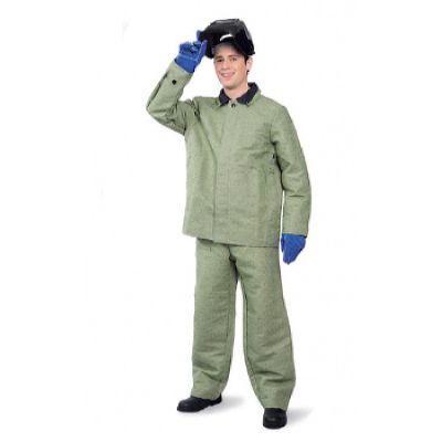 Костюм Сварщик летний  брезентовый с накладками