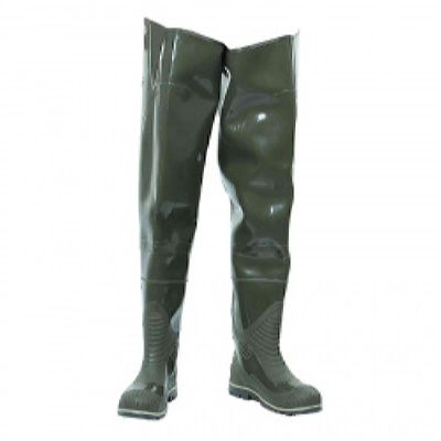 Сапоги мужские ПВХ  (SARDONIX), рыбацкие оливковые (р-ры 39-40: арт.167-01)