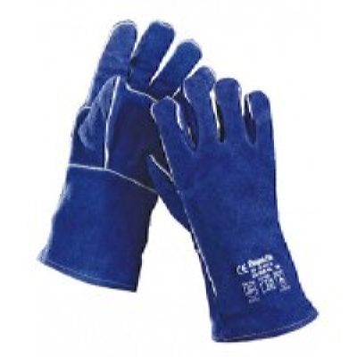 Краги спилковые Сапфир (Блю Велдинг)