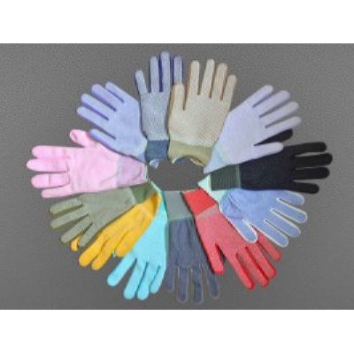 Перчатки нейлоновые с ПВХ (микроточка)