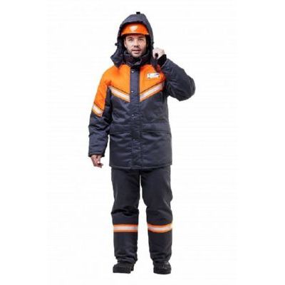 Костюм Илион графит/оранж (зимний) КОС802