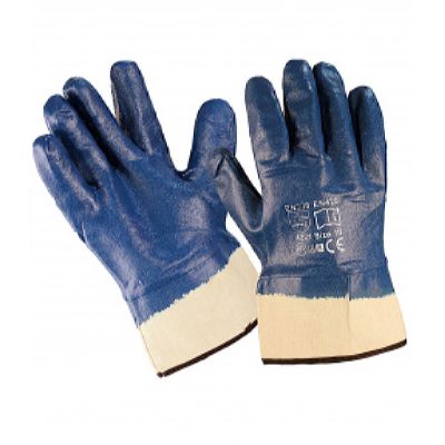 Перчатки нитриловые, крага, полное покрытие (60 пар в уп.)