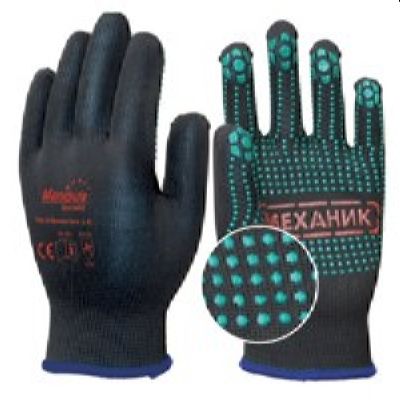 Перчатки Механик Блэк TNG-30