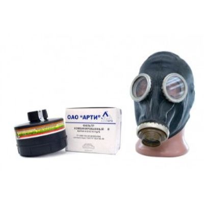 Противогаз ППФ-1 с лицевой частью ШМП