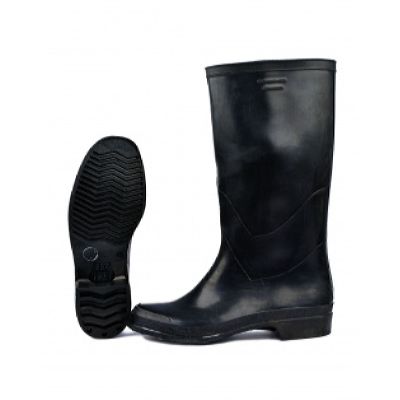 Сапоги резиновые мужские черные