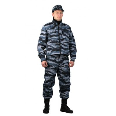Костюм охранника  мужской "Контрол" летний серый вихрь тк. РИП-СТОП