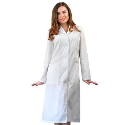 Халат женский "Символ" белый