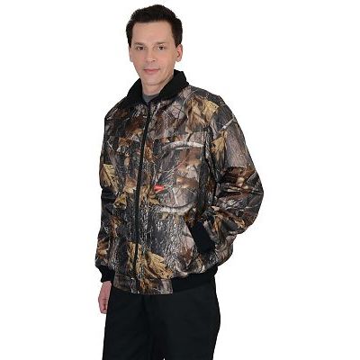 Куртка "СИРИУС-Пикник" демисезон.укороченная (тк. Оксфорд) КМФ Осенний лес