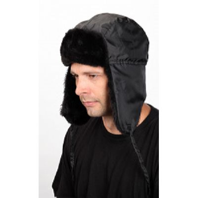 Шапка Антифрост черная, тк.Оксфорд