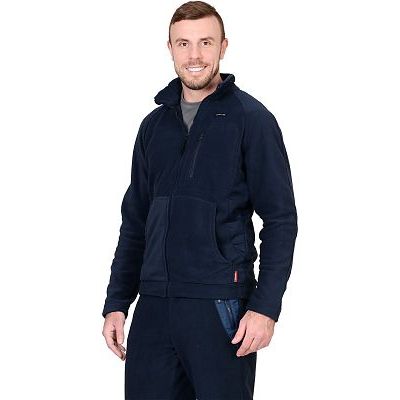 Куртка флисовая СИРИУС-Актив синяя отделка синяя