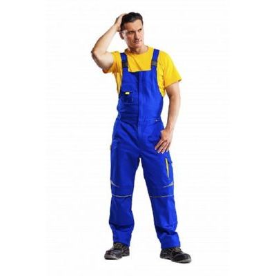 Полукомбинезон Алатау васильковый/желтый ПОЛ333