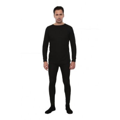 Термобельё Лимес кальсоны и рубашка, черное