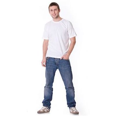 Футболка белая плотность 160 г/кв.м., х/б-100 %   Узбекистан