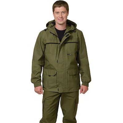 Куртка-штормовка СИРИУС-Гео Хаки