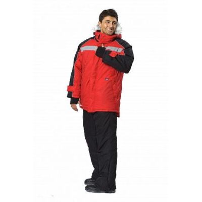 Костюм Аляска красный/черный  КОС636