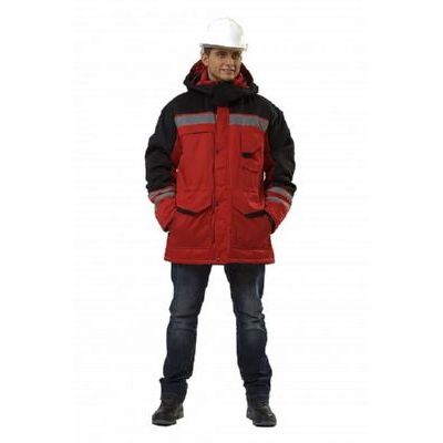 Куртка Зимник красный/черный КУР602