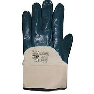 Перчатки нитриловые СИРИУС-НИТРИЛ КЧ (ЛЮКС),в уп.120пас твёрд.манжетами полуобливные, р.9.10.11