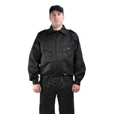 Костюм мужской Охрана черный